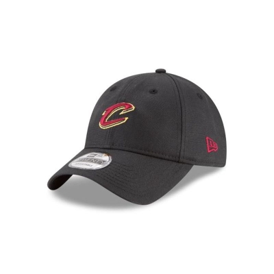 Cleveland Cavaliers Gorra | New Era NBA Waxed Canvas 9twenty Adjustable Cap Mexico - Negros